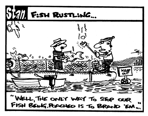 Fish rustling