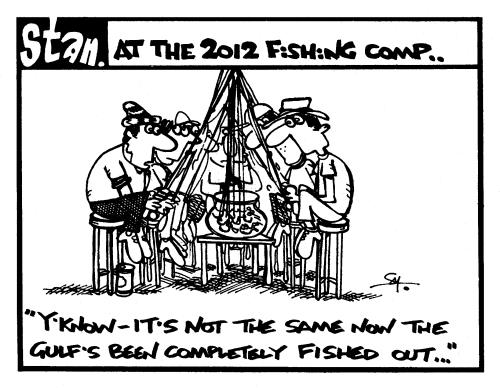 At the 2012 fishing competition