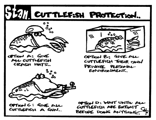 Cuttlefish protection