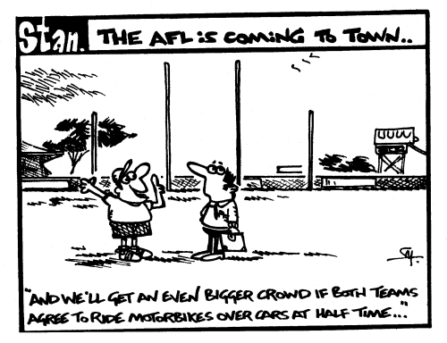 The AFL is coming to town