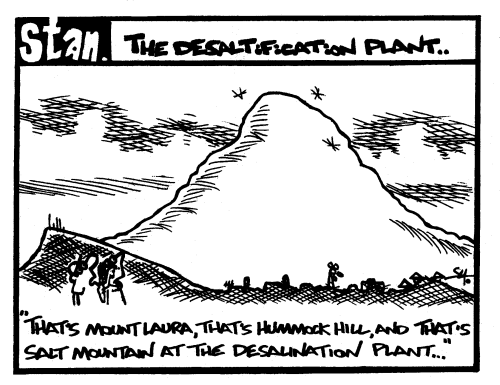 The desaltification plant