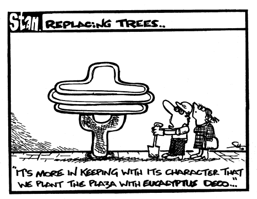 Replacing trees
