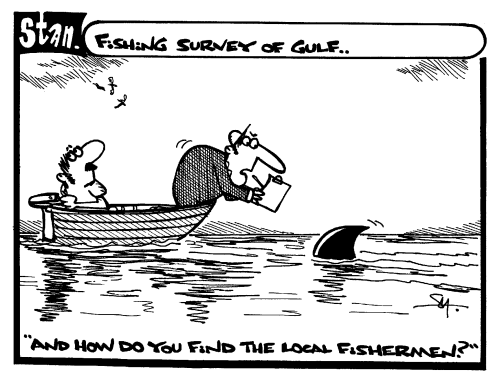 Fishing survey of gulf
