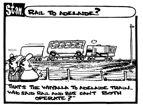 Rail to Adelaide?