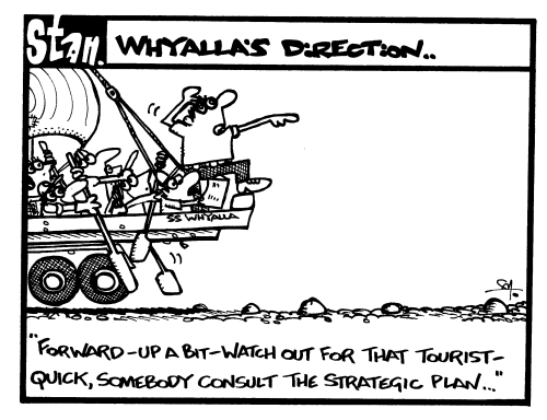 Whyalla's direction